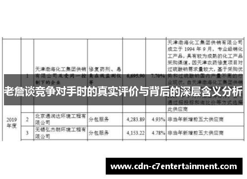 老詹谈竞争对手时的真实评价与背后的深层含义分析 老詹谈竞争对手时的真实评价与背后的深层含义分析